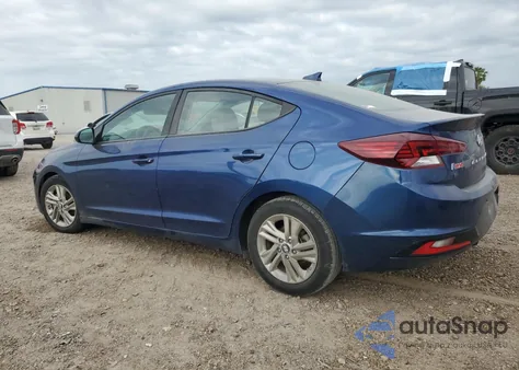 2019 Hyundai Elantra Sel z USA, uszkodzony, nr VIN 5NPD84LF5KH434759